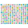 Rhinestone Dot Stickers – 4mm – Dark Purple
