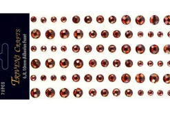 Rhinestone Dot Stickers – 3mm – Jet Black