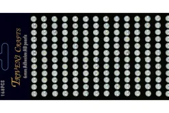 Rhinestone Dot Stickers – 6mm – Light Pink