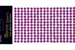 Rhinestone Dot Stickers – 6mm – Peridot