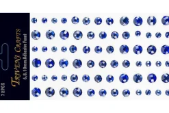 Rhinestone Dot Stickers – 6mm – Peridot