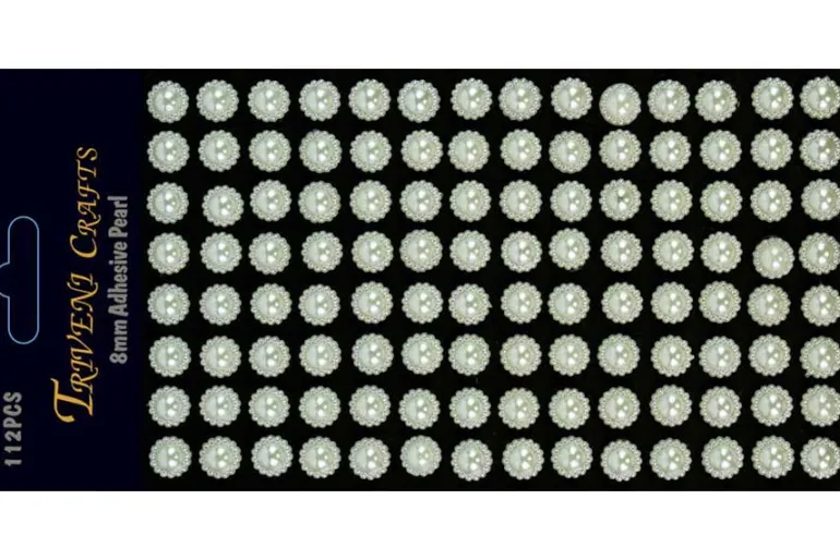 Rhinestone Dot Stickers – 6mm – Red