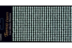 Rhinestone Dot Stickers – 6mm – Red