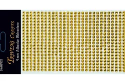 Rhinestone Dot Stickers – 6mm – Red