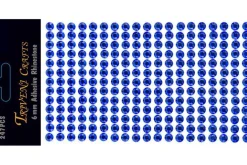 Rhinestone Dot Stickers – 6mm – Red