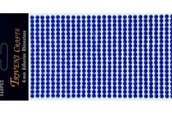 Rhinestone Dot Stickers – 6mm – Red