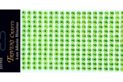 Rhinestone Dot Stickers – 3mm – Red