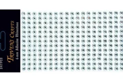 Rhinestone Dot Stickers – 3mm – Red