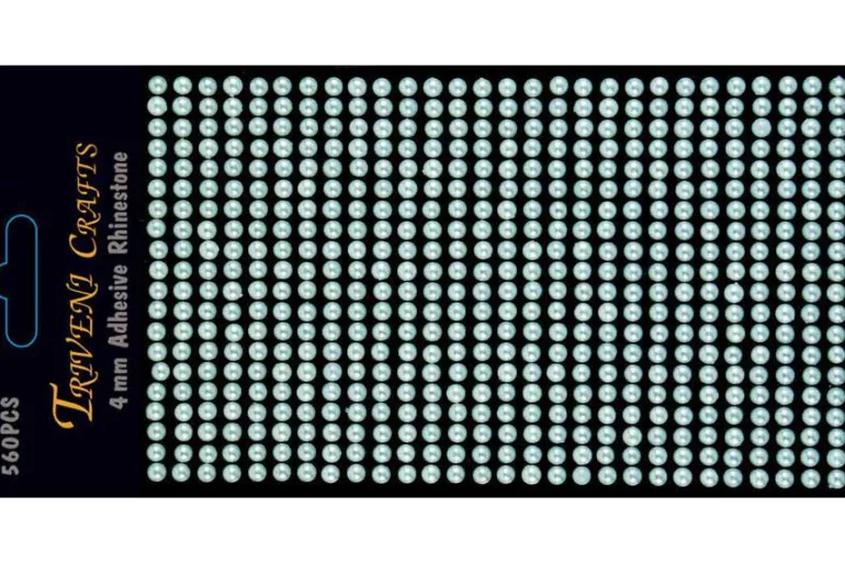 Rhinestone Facet Stickers – 6-10mm – Red