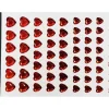 Rhinestone Facet Stickers – 6-10mm – Black