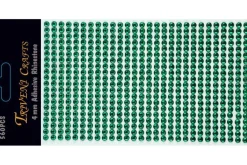 Rhinestone Facet Stickers – 6-10mm – Clear