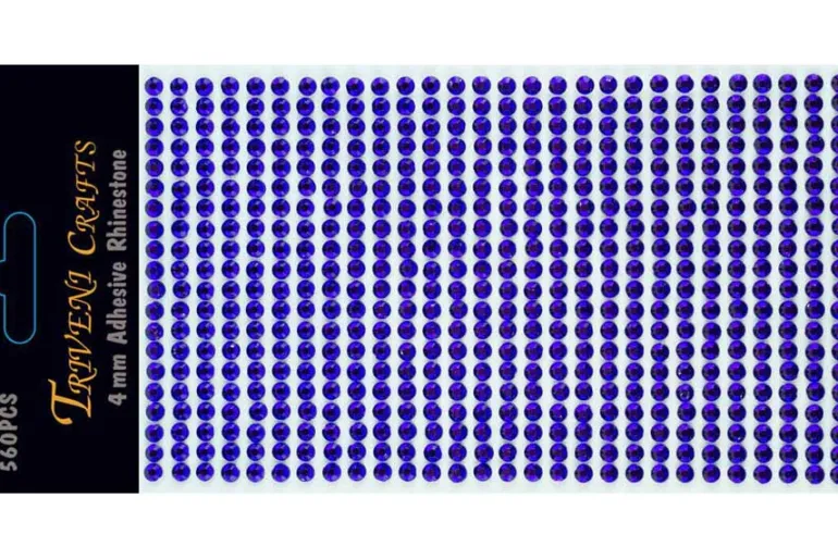 Rhinestone Facet Stickers – 6-10mm – Clear