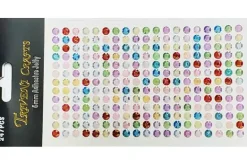 Rhinestone Facet Stickers – 6-10mm – Clear