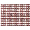 Rhinestone Heart Stickers – 6-12mm – Red