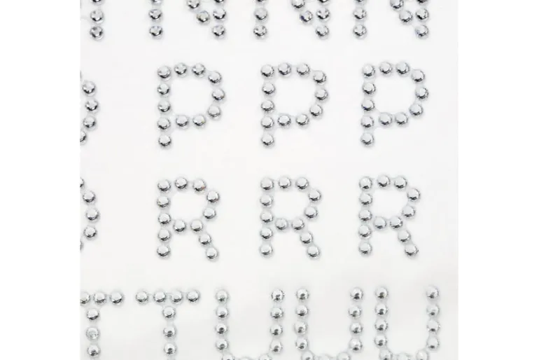 Rhinestone Sticker Sheet – 6mm – Gold