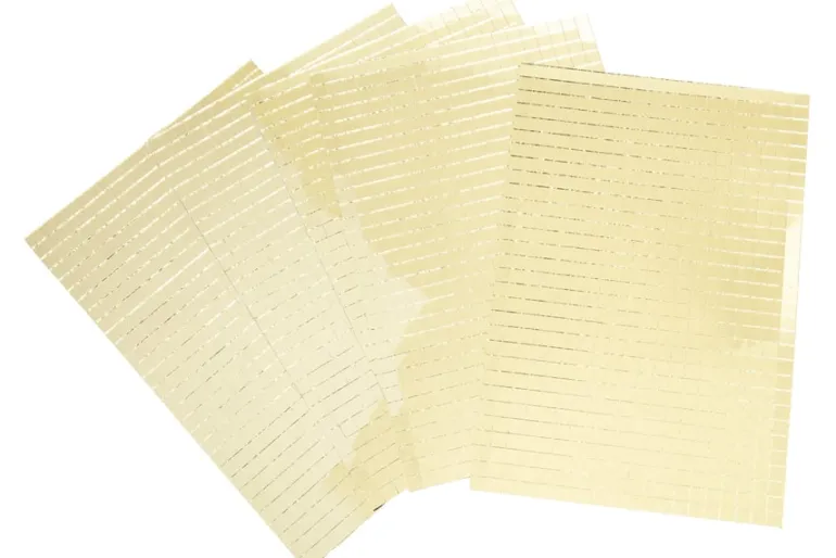Rhinestone Sticker Sheet – 6mm – Gold