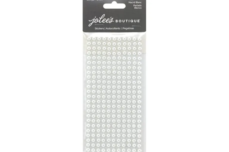 Rhinestone Sticker Sheet – 6mm – Gold