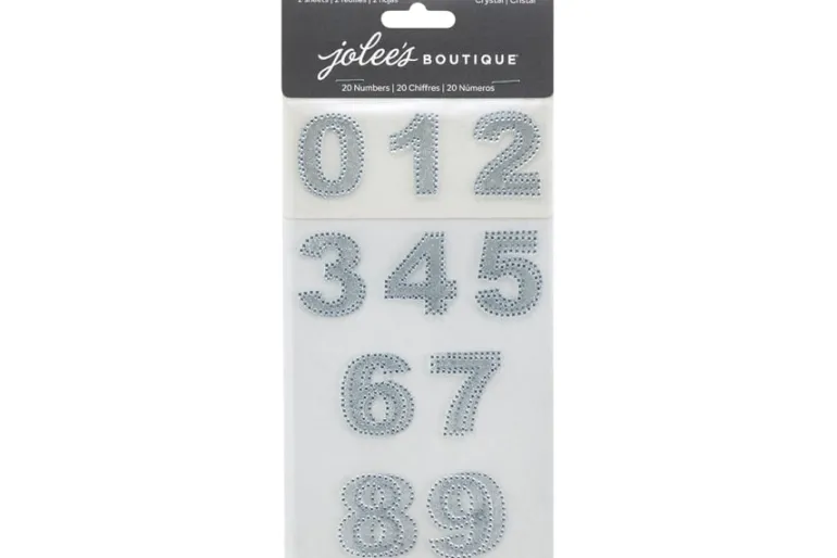 Rhinestone Sticker Sheet – 6mm – Gold