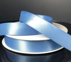 Ribbon – Dusty Blue Double Face Satin 5/8-inch
