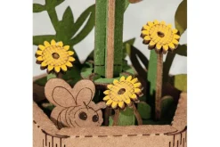 Robotime Rowood Wooden Bloom Craft – Chamomile