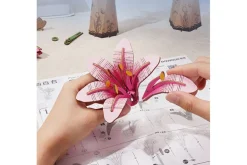 Robotime Rowood Wooden Bloom Craft – Pink Rose