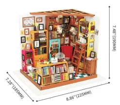 Robotime – Sams Study DIY Miniature House
