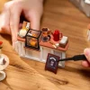 Robotime Wooden 3-D Puzzle – Mini House No 17 Café