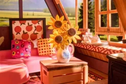 Rolife A-Frame Cabin DIY Miniature House Kit