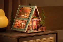 Rolife A-Frame Cabin DIY Miniature House Kit