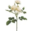 22.5″ Rose Spray, Cream