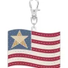 Rotary Cutter Quilting Enamel Zipper Pull Charm
