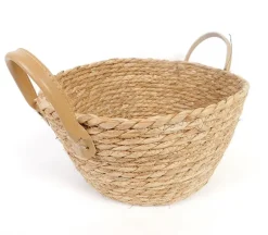 Round Basket with Handles – Large