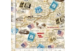 Route 66 Anitique Map