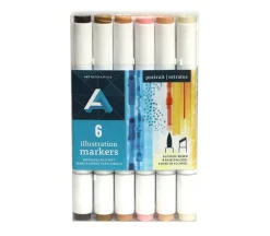 Royal Azure Dual Tip Marker Set (view sets)