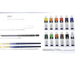 Royal Brush Acrylic Easel Set – 20 Piece