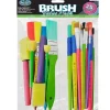 Royal Brush All Media Brush Value Pack – 25-Piece Multi-Surface Set