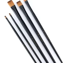 Royal Brush Essentials Golden Talon Bright Brush Set – 5 Piece