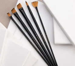 Royal Brush Essentials Golden Talon Brush Set – 5 Piece