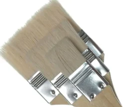 Royal Brush Large Area White Taklon Flat Brush Set – 3 Piece