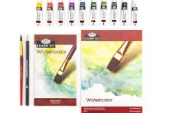 Royal Brush Watercolor Learn To Paint Set – 21 Piece