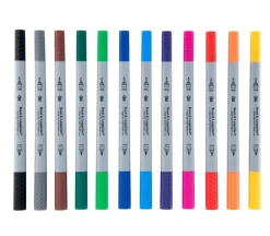 Royal Dual Tip Marker Set – Brush/Fineliner (view sets)