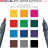 Royal Dual Tip Marker Set – Round Tip/Fine Tip (view sets)