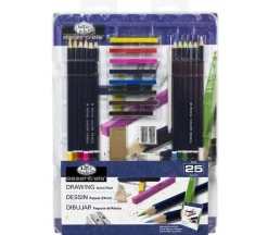 Royal Essentials Artist Pack – Drawing – 25 Piece