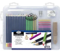 Royal Essentials Clearview Small Set – Drawing – 35 Piece