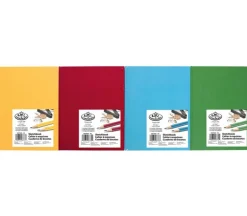 Royal Fashion Colors Hard Bound Sketch Book – 5.5×8.5 – Color Shipped is Randomly Picked