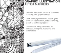 Royal Graphic Illustration Markers – 5 Piece