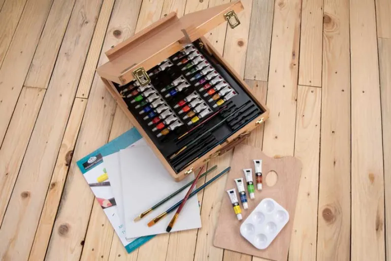 Royal & Langnickel Essentials Mixed Media Art Set & Case 164pc
