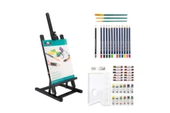 Royal & Langnickel Essentials Mixed Media Art Set & Easel 151pc