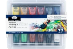 Royal & Langnickel Essentials Acrylic Paint Set – 12pc 22ml