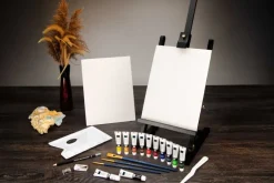 Royal & Langnickel Essentials Acrylic Paint Set & Easel 23pc
